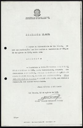 Portaria GR Nº 46/71